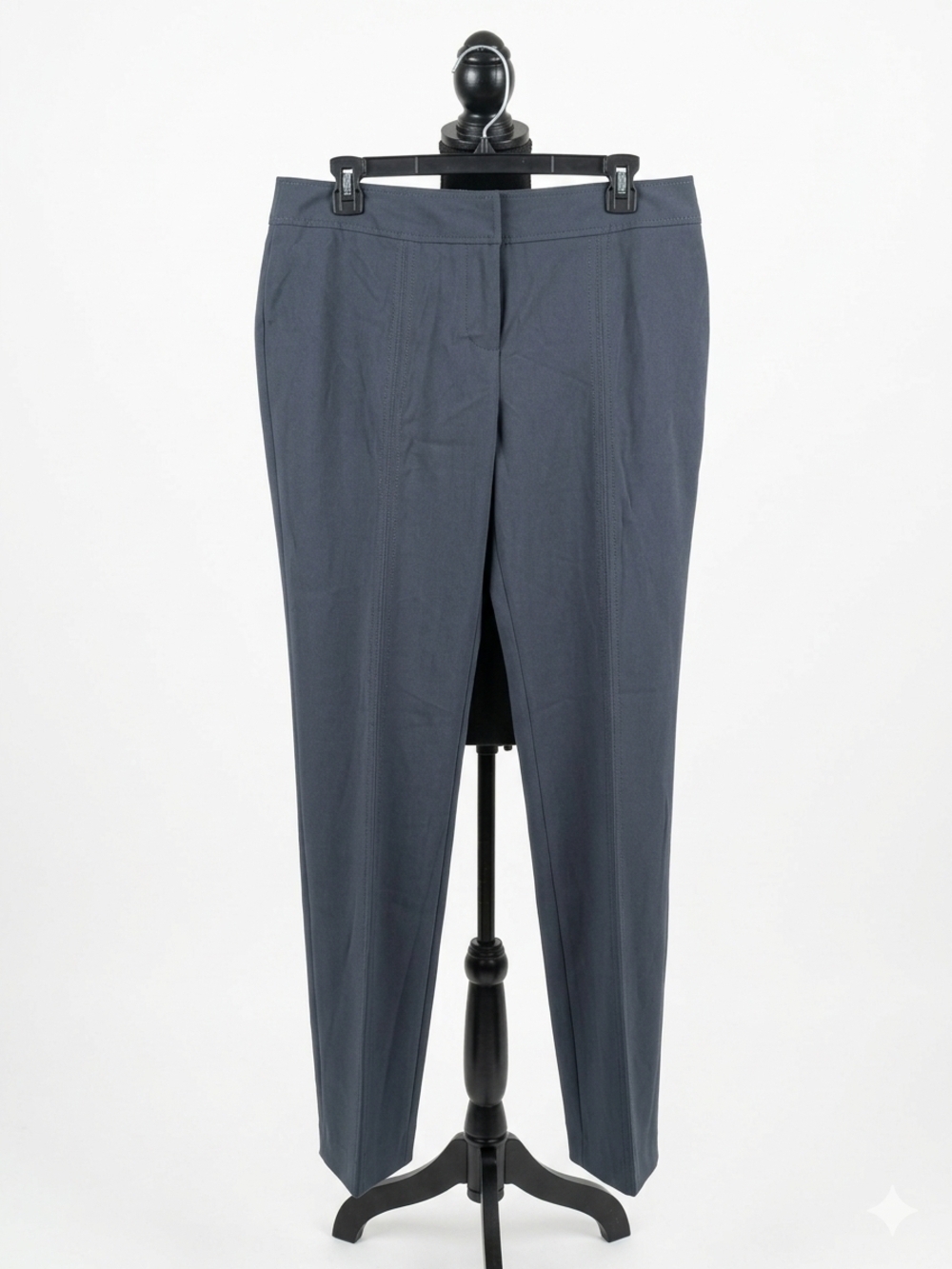 Sharagano Straight Leg Dress Pants in Slate Blue
